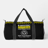 SCP Secure. Enthält. Schutz von MTF Duffle Bag (Vorderseite)