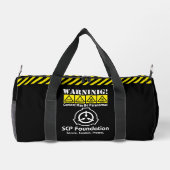 SCP Secure. Enthält. Schutz von MTF Duffle Bag (Rückseite)