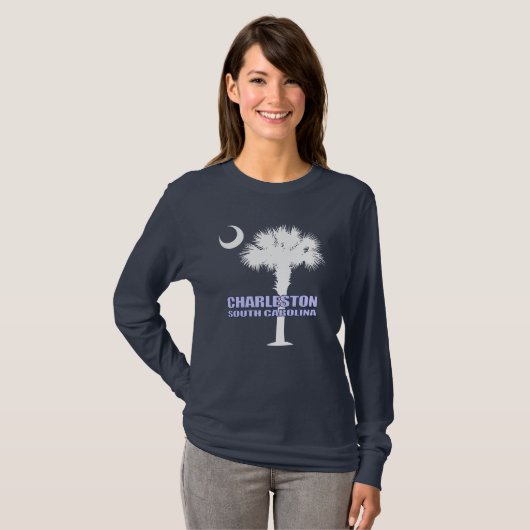 ScPalmetto u. Halbmond (Charleston) T-Shirt (Vorne ganz)