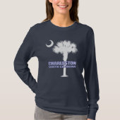 ScPalmetto u. Halbmond (Charleston) T-Shirt (Vorderseite)