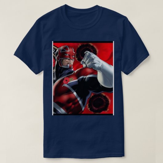 SCPN Captain Britain T-Shirt (Design vorne)