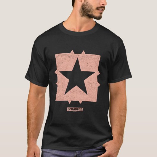 Scrabble Middle Square Free Space T-Shirt (Vorderseite)