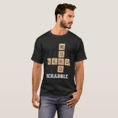 Scrabble Scrabble Word-Nerd T-Shirt (Vorne ganz)