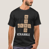 Scrabble Scrabble Word-Nerd T-Shirt (Vorderseite)