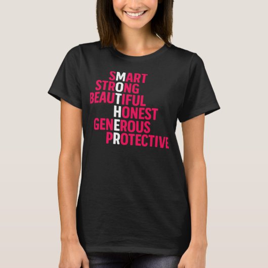 Scrabble Word Funny Mother Day  T-Shirt (Vorderseite)