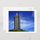 Scrabo Tower Postkarte (Vorne/Hinten)