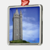 Scrabo Turm Silbernes Ornament (Links)