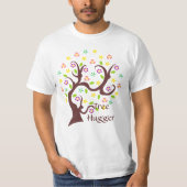 Scraggly abstrakter Baum T-Shirt (Vorderseite)