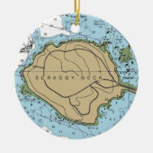 Scraggy Neck Buzzards Bay MA Keramik Ornament (Vorne)