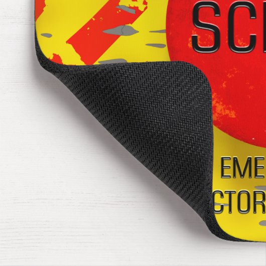 SCRAM-Kontrolle, Nuklearer Reaktornotfall Mousepad (Ecke)