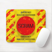 SCRAM-Kontrolle, Nuklearer Reaktornotfall Mousepad (Mit Mouse)