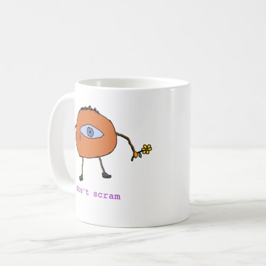 scram scram nicht Tasse (Vorderseite Links)