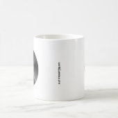 Scramble Golf Dad Retro Vinyl Monogramm Name Kaffeetasse (Mittel)