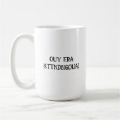 Scrambled Briefe Tasse mit Schwimmer (Links)