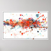 Scrambled Paint Poster (Vorne)
