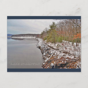 Scranton Lake Postcard Scranton PA Postkarte