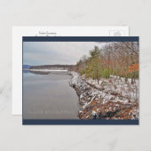 Scranton Lake Postcard Scranton PA Postkarte (Vorne/Hinten)