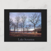 Scranton-Lake Scranton Postkarte (Vorderseite)
