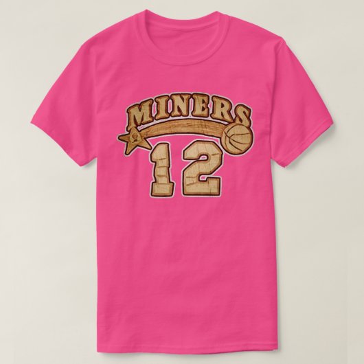 Scranton Miners Basketball T-Shirt (Design vorne)