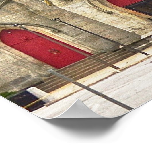 Scranton PA Architektur - Stadtbild-Poster Poster (Ecke)