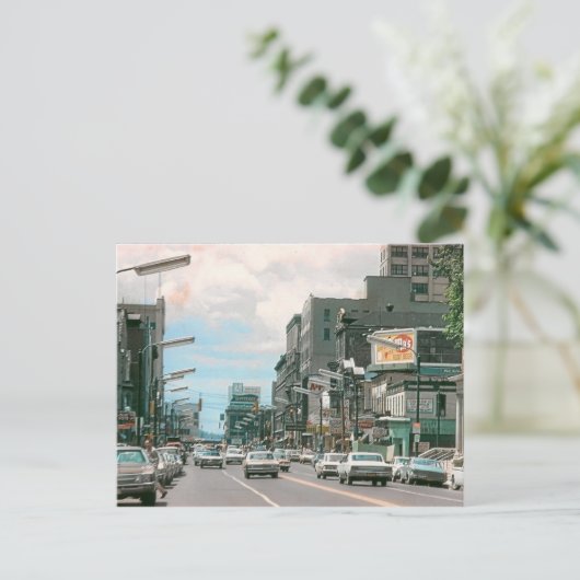 Scranton Pa Ave. Postkarte (Stehend Vorderseite)