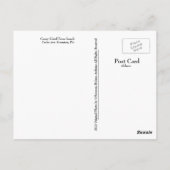 Scranton PA-Coney Island Texas Dackeln Postkarte (Rückseite)