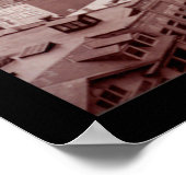 Scranton, PA Downtown Foto 1902 Poster (Ecke)