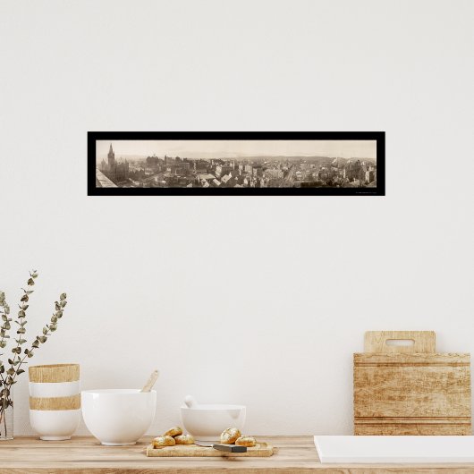 Scranton, PA-Foto 1912 Poster (Küche)