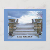 Scranton PA-Lake Scranton Postkarte Ausgeglichene (Vorderseite)