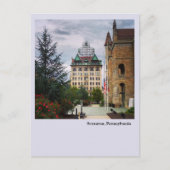 Scranton, PA Post Card Scranton Electric Gebäude Postkarte (Vorderseite)