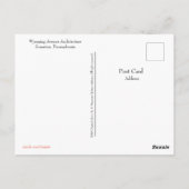 Scranton,Pa Post Card-Wyoming Ave Architecture Postkarte (Rückseite)