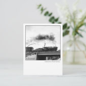 Scranton PA Postcard-Dampflokomotive Motor Postkarte (Stehend Vorderseite)