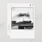 Scranton PA Postcard-Dampflokomotive Motor Postkarte (Vorne/Hinten)