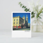 Scranton PA Postcard Fire Headquarters Postkarte (Stehend Vorderseite)