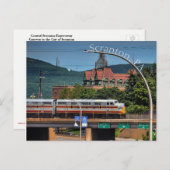 Scranton PA Postcard-Gateway zur Stadt Postkarte (Vorne/Hinten)
