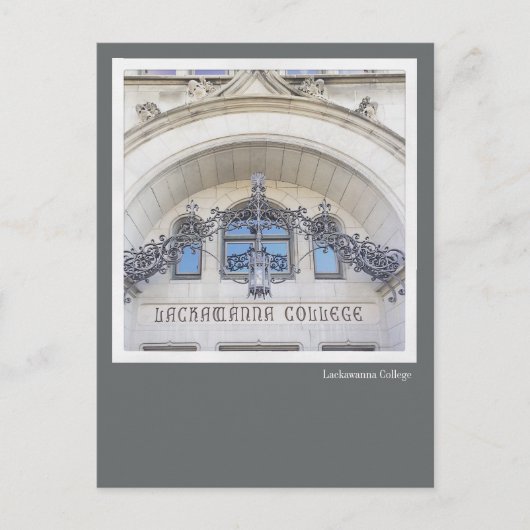 Scranton PA Postcard-Lackawanna-Uni Postkarte (Vorderseite)