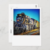 Scranton PA Postcard-Motor#47 Steamtown Park Postkarte (Vorne/Hinten)