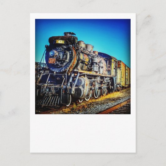 Scranton PA Postcard-Motor#47 Steamtown Park Postkarte (Vorderseite)