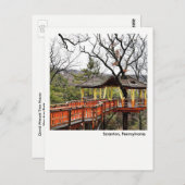 Scranton PA Postcard-Nay Aug Park Tree House Postkarte (Vorne/Hinten)