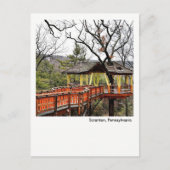 Scranton PA Postcard-Nay Aug Park Tree House Postkarte (Vorderseite)