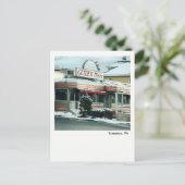 Scranton PA Postcard - The Glider Diner Postkarte (Stehend Vorderseite)