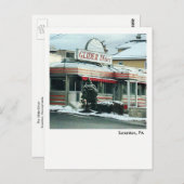 Scranton PA Postcard - The Glider Diner Postkarte (Vorne/Hinten)