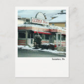 Scranton PA Postcard - The Glider Diner Postkarte (Vorderseite)