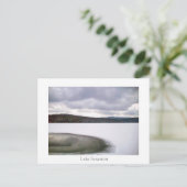 Scranton, PA Scranton Lake Post Card gefroren Postkarte (Stehend Vorderseite)