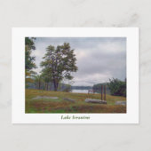 Scranton, PA Scranton Lake Post Card Mountain Mist Postkarte (Vorderseite)