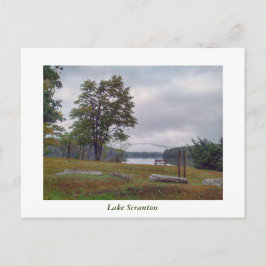 Scranton, PA Scranton Lake Post Card Mountain Mist Postkarte