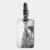 SCRANTON PENNSYLVANIA BLUE LANTERRESTAURANT GEPÄCKANHÄNGER (Vorderseite vertikal)