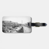 SCRANTON PENNSYLVANIA BLUE LANTERRESTAURANT GEPÄCKANHÄNGER (Rückseite horizontal)