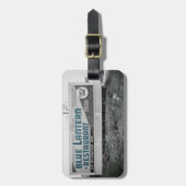 SCRANTON PENNSYLVANIA BLUE LANTERRESTAURANT GEPÄCKANHÄNGER (Vorderseite vertikal)