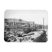 SCRANTON PENNSYLVANIA BLUE LANTERRESTAURANT MAGNET (Horizontal)